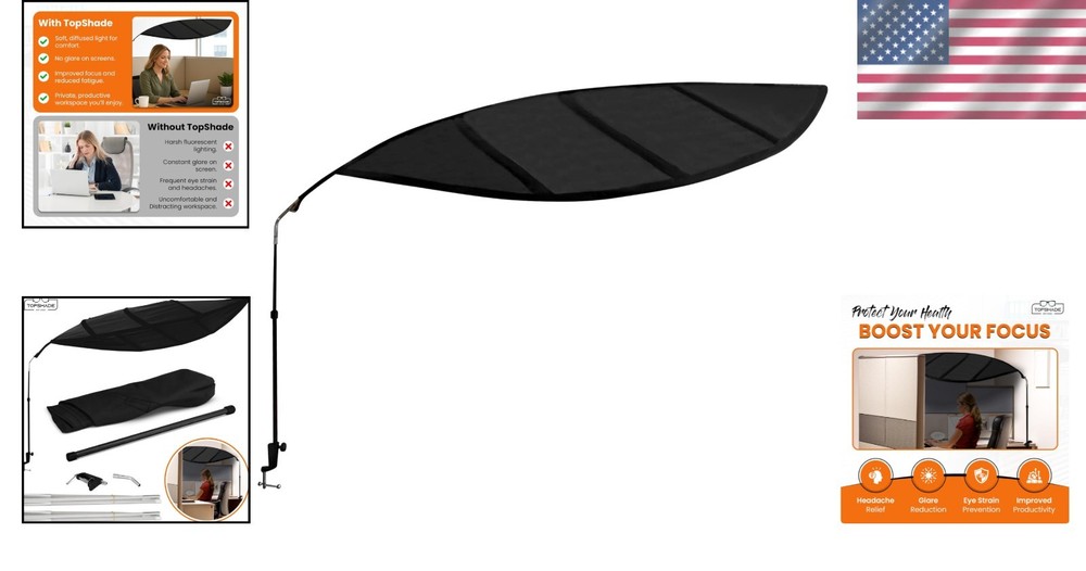 Contemporary Office Shade - Height Adjustable