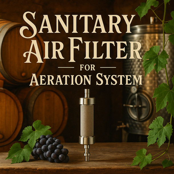 Brewferm Sanitary Air Filter for Aeration System