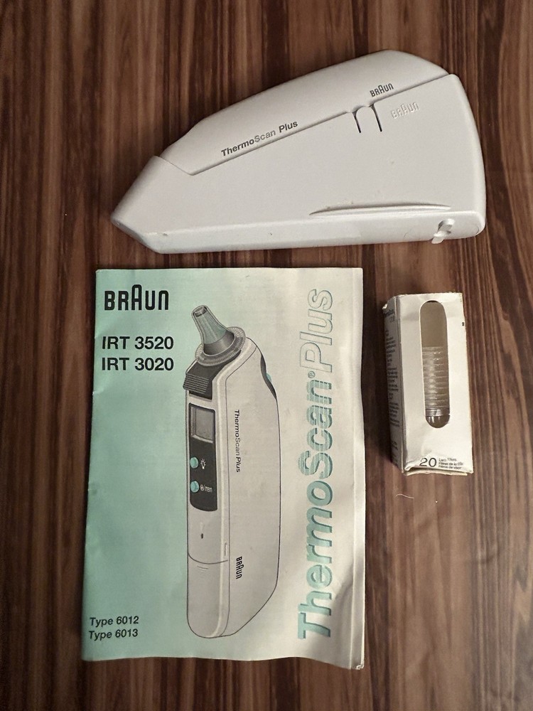 BRAUN THERMO SCAN PLUS Kronberg 6013 With Covers - Tested