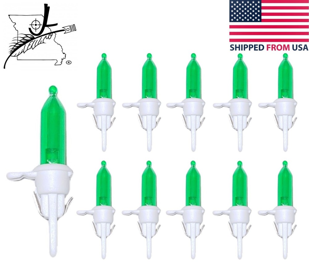 10x Green WHITE B L2 LED Mini Christmas Tree Lights Replacement Bulbs 3.3v 0.06