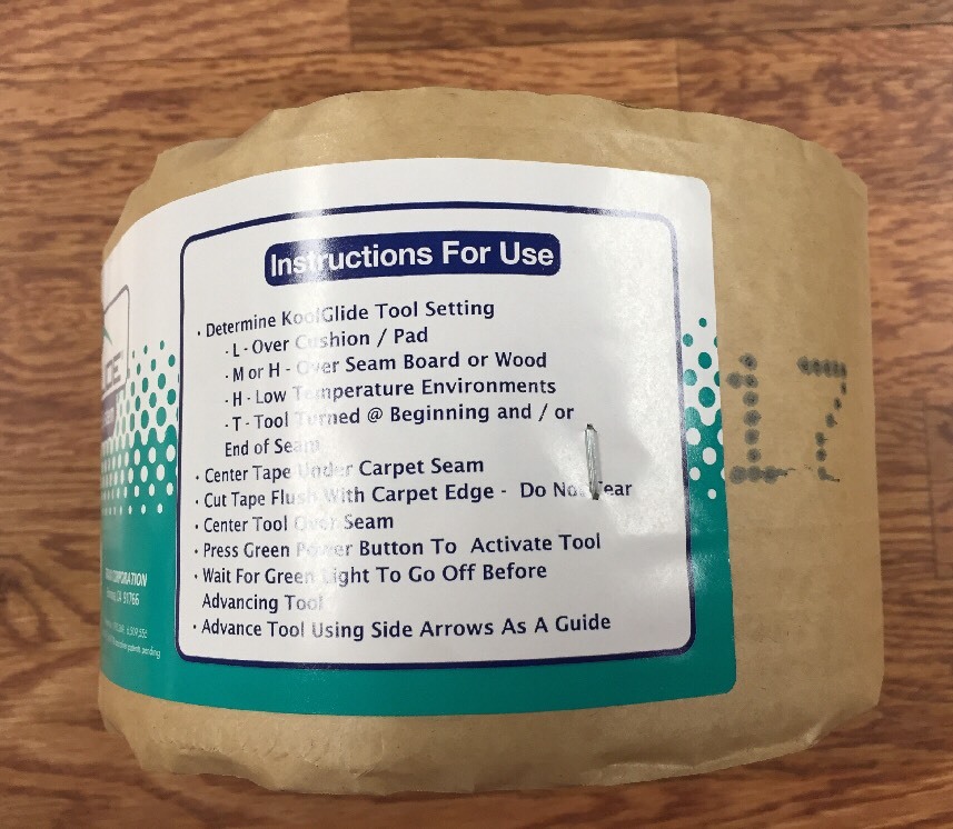 Kool Glide Carpet Seam Tape