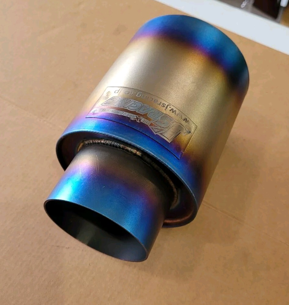 J's Racing Titanium Universal Street Mini Muffler