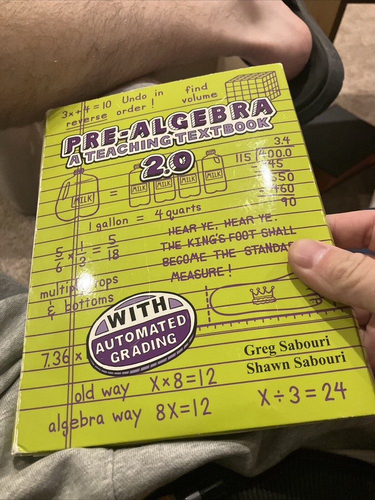 teaching textbooks pre algebra 2.0 REPLACEMENT DISKS 1-10