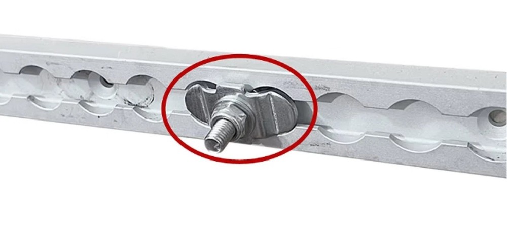 Cargo L Track Tie Down Double Lug Threaded Stud | Load Airline Rail M8 x 20 / 30