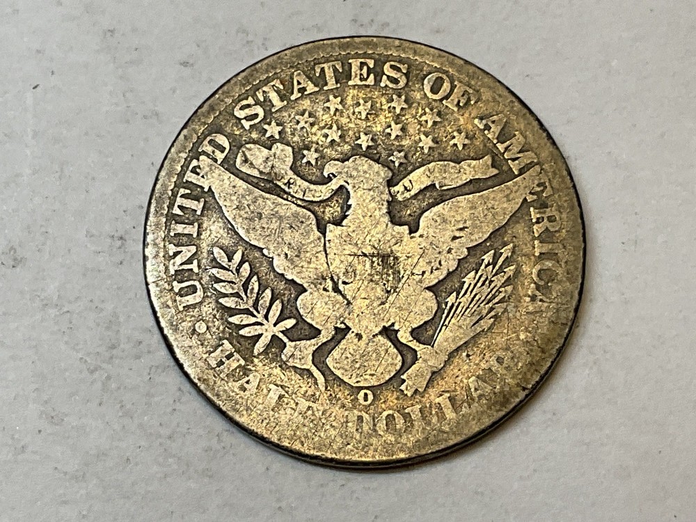 1900-O Barber Half
