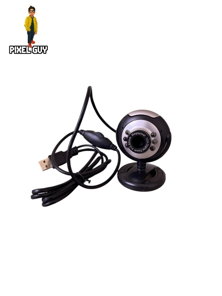 PC Camera Mini Packing 10x Digital Zoom With Lights 30 Frame/sec