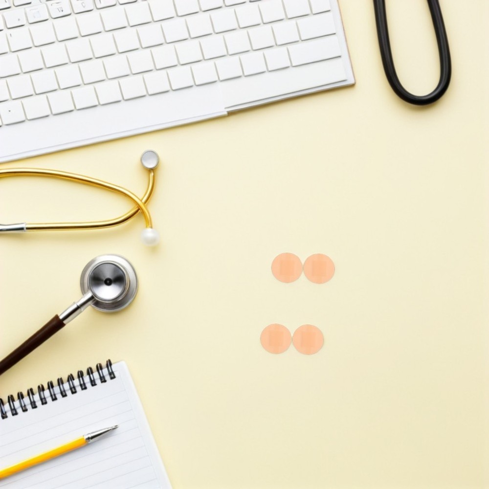 300 Pcs Waterproof Breathable Patch Fabric Spot Bandages Tan