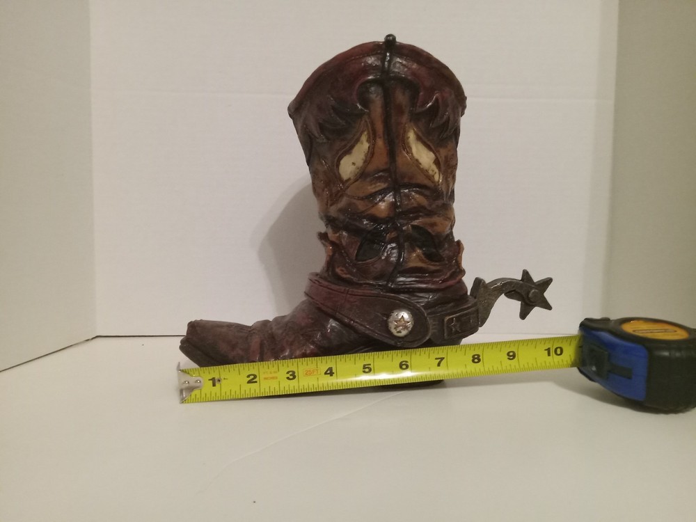Poly Reain Boot With Spur