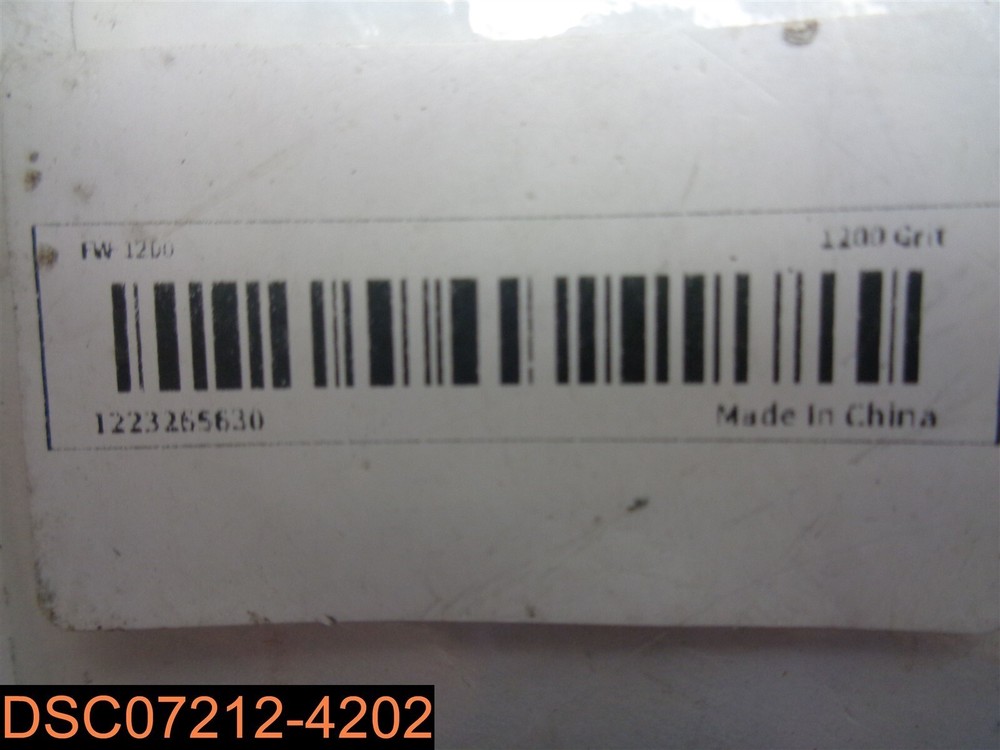 Has 2 Small Dents: SY Tools Sharpening blade #1200 with diamond coating