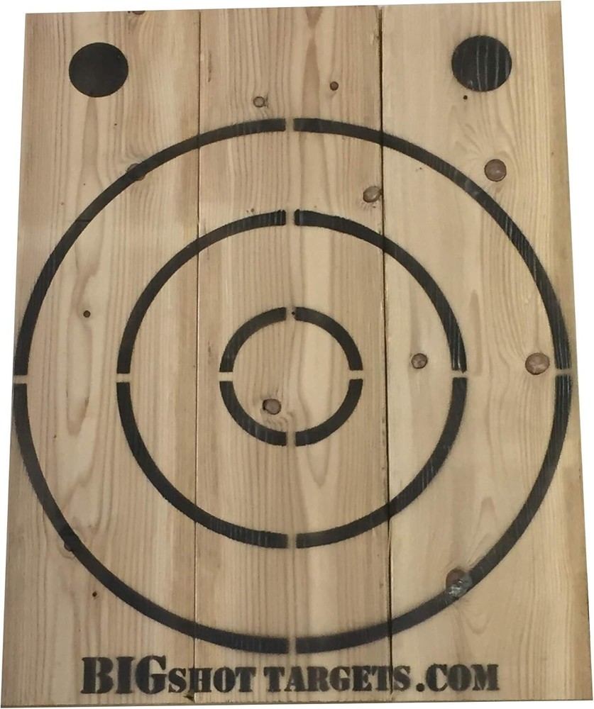 Official Size Rectangular Axe Throwing Target with Hanging Chain and Opener