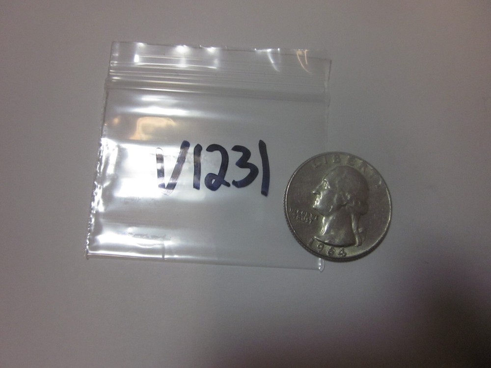 1964 D Washington Silver Quarter 90% Silver