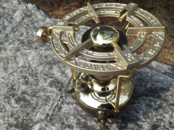 Brass Top Plate for Optimus / Primus / Svea