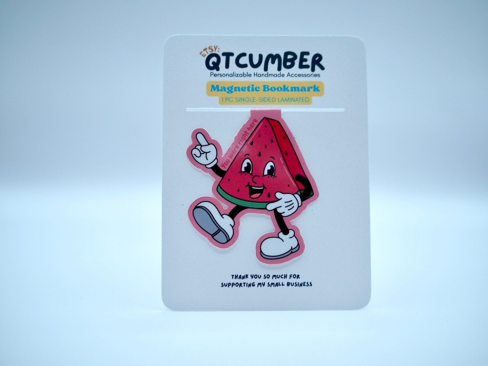 Fruits series magnetic bookmarks (3)