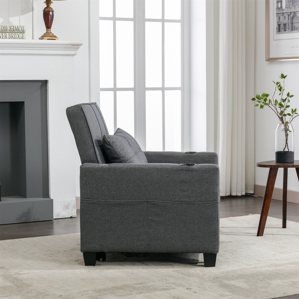 Convertible Sleeper Sofa Bed 3in1 Multi-Function Folding Sofa Bed with USB Ports