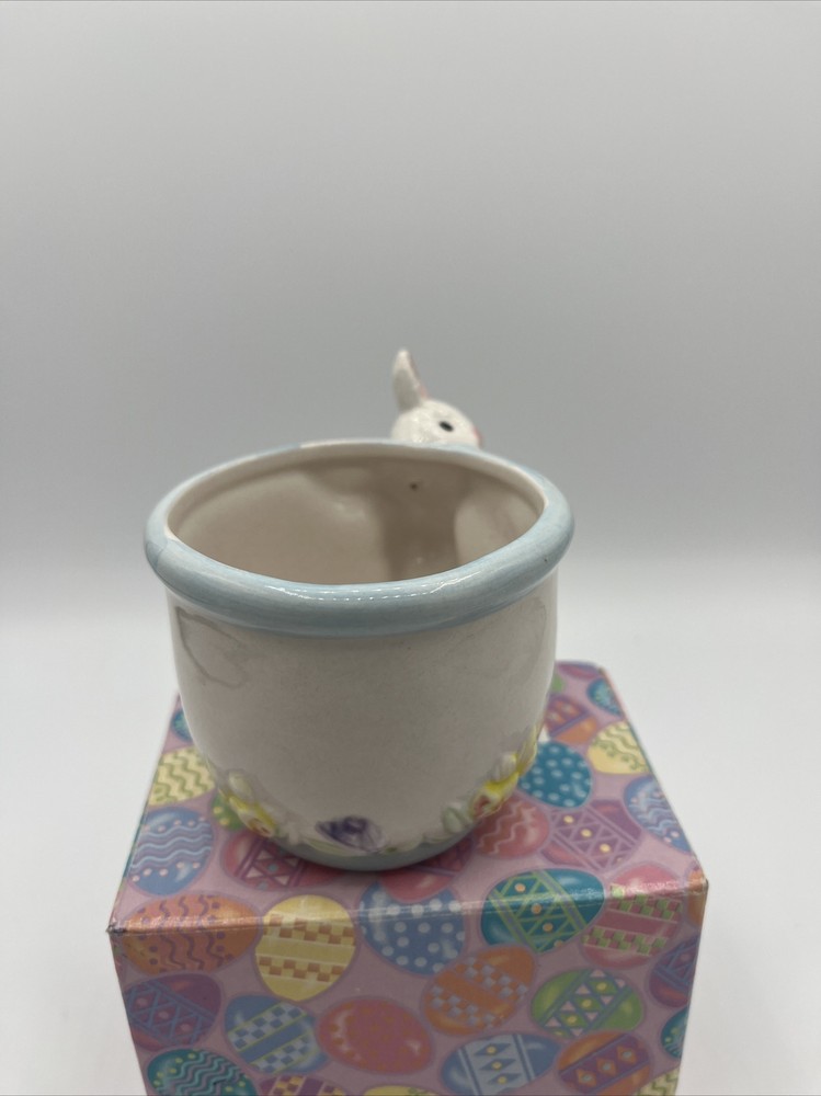 Ceramic Bunny Holder Free Ship