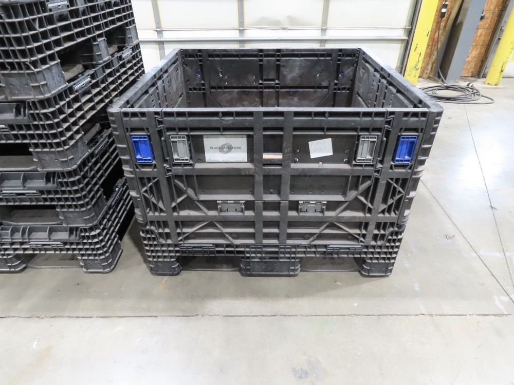 Orbis BulkPak Collapsible Bulk Container Bin 28.7 cu-ft 48 x 44.5" Stackable