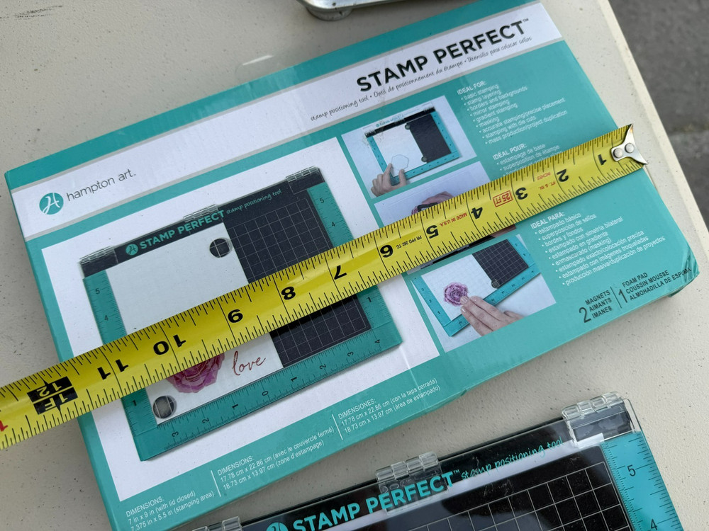 Hampton Art Stamp Perfect Positioning Tool for Crafting Scrapbooking