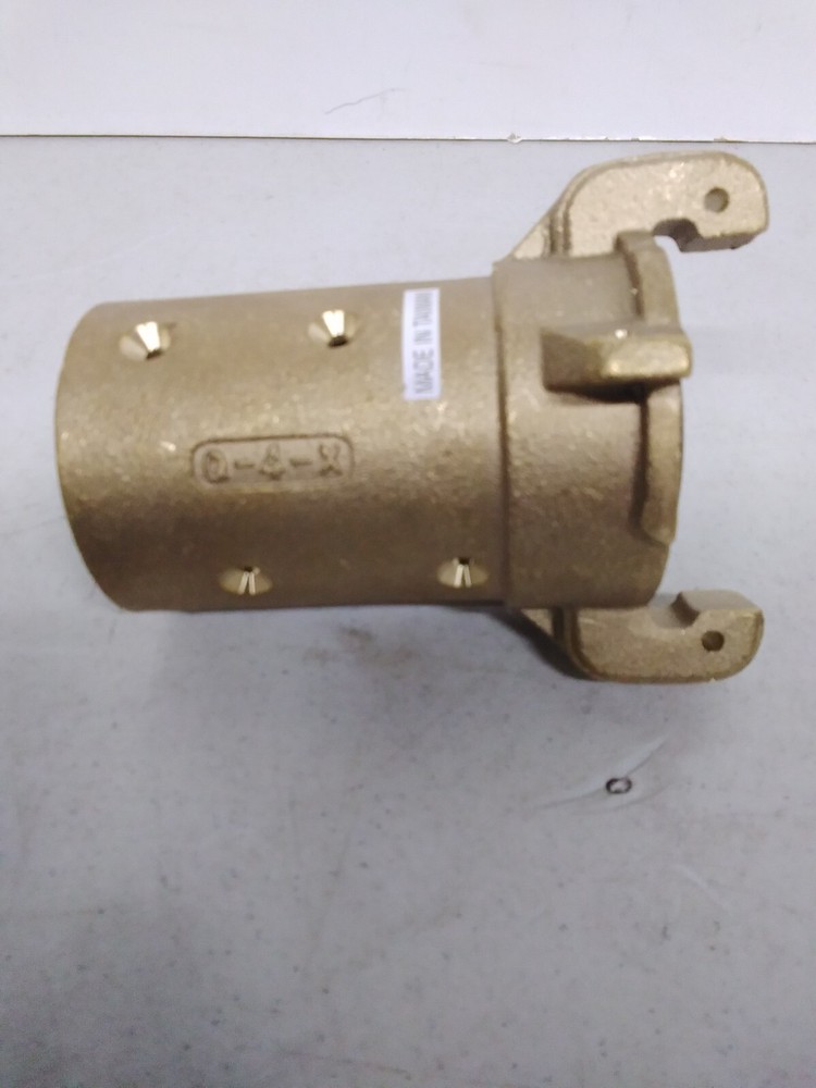 MARCO 1-1/2" ID Brass Abrasive Blast Hose Coupling - Oversized 10QBR4X