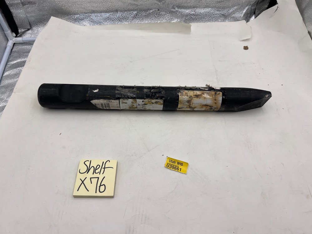 H55 CHISEL MOIL POINT 423-8310-01 , Black, Steel