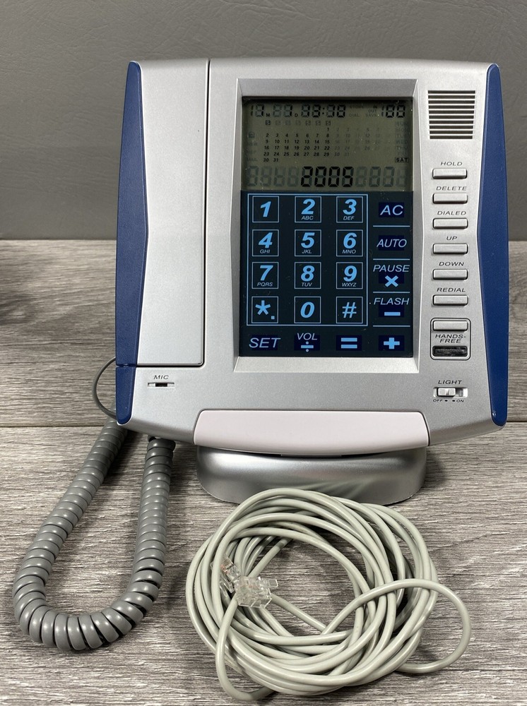 Innovage Speaker / Caller ID LCD Touch Panel Phone With Light