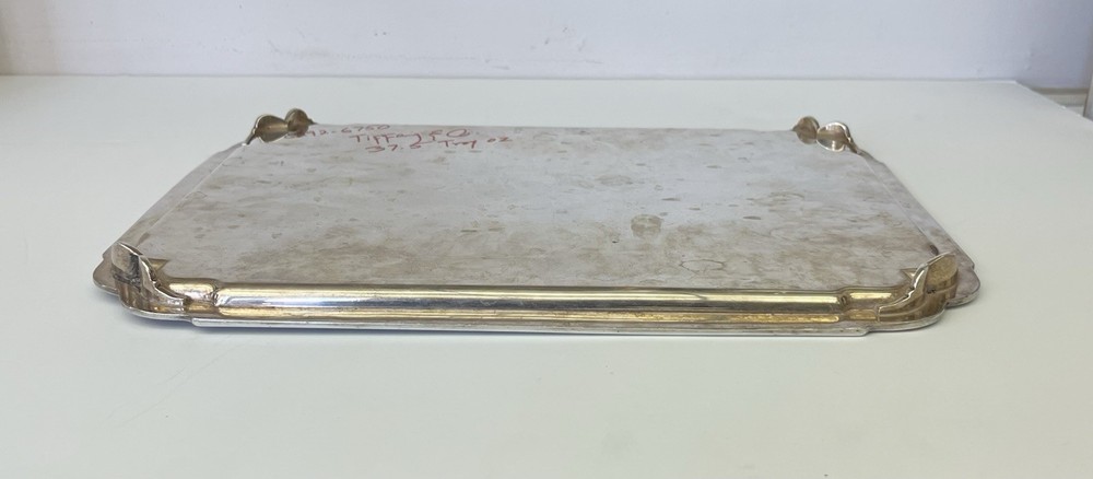 TIFFANY & CO STERLING SILVER RECTANGULAR TRAY CIRCA 1955