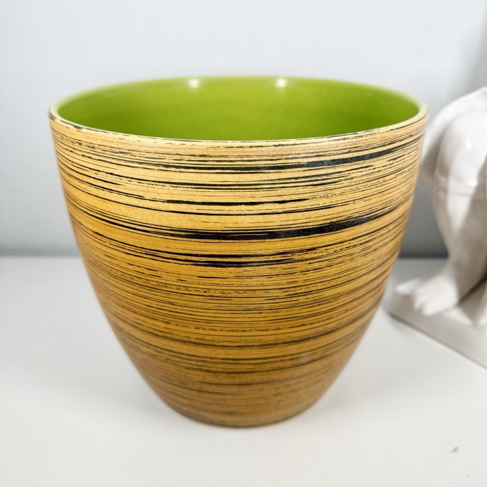 Modern SCHEURICH German FLOWER POT #920-19 Ceramic 1990s RETRO AS IS