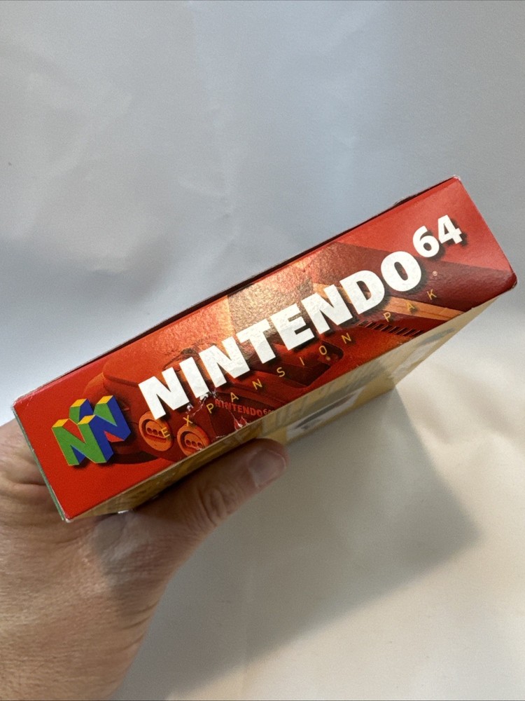 Nintendo 64 Expansion Pak Complete CIB *READ* Ships In Plastic Protector