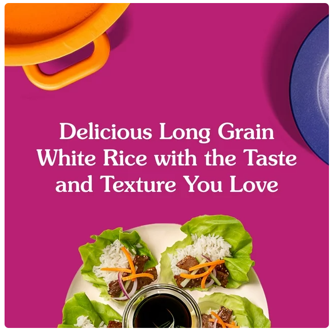 BEN'S ORIGINAL Enriched Long Grain White Rice, Parboiled Rice, 5 LB Bag