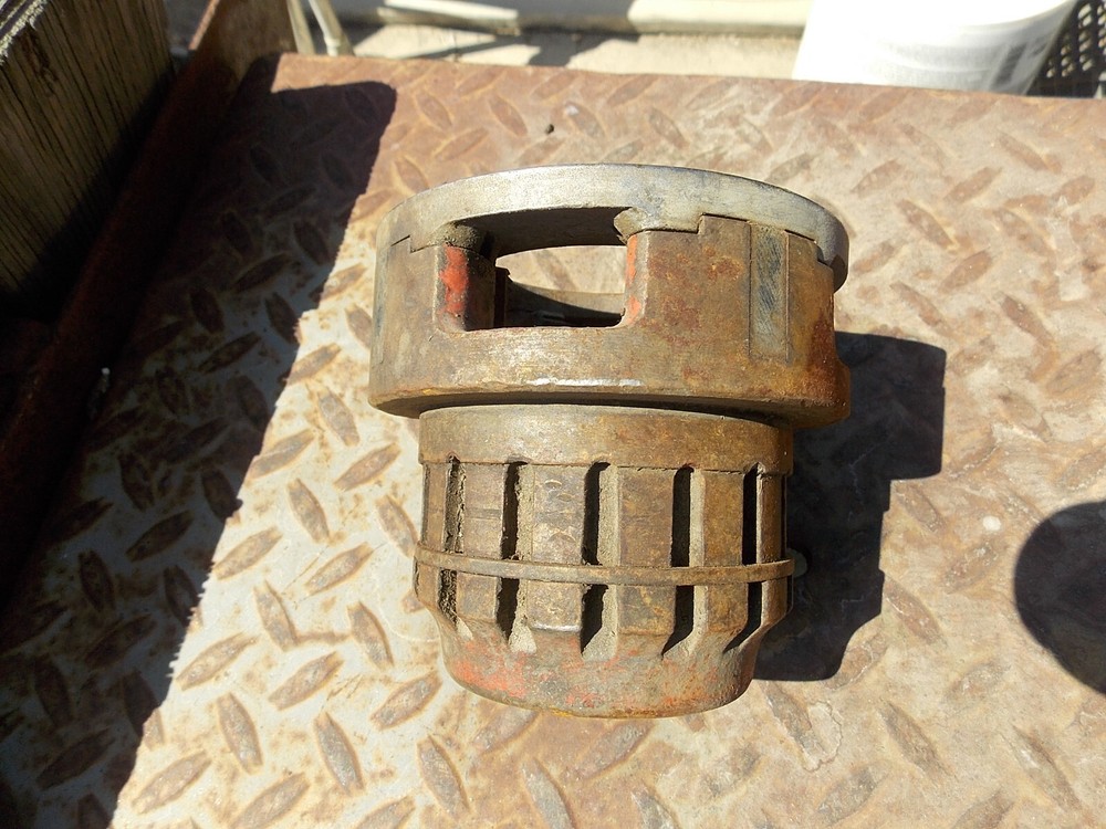 RIDGID 12-R 12R PIPE THREADER DIE 2" inch, no chips teeth