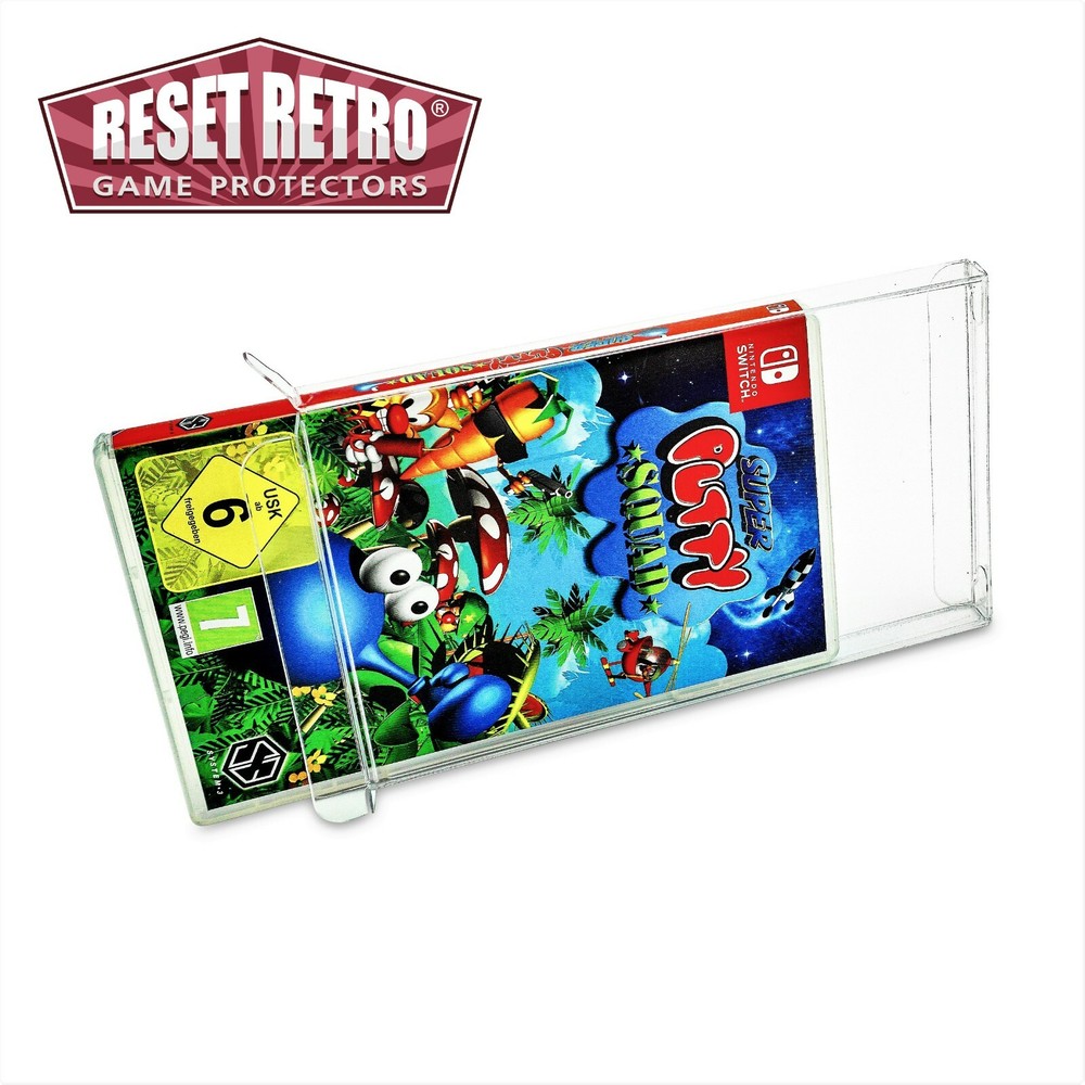 Protective Cases Nintendo Switch 0.3 or 0.5mm WITH or WITHOUT Tabs Protector Box