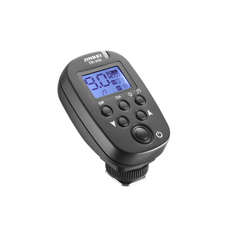 JINBEI TR-V6II Wireless Flash Trigger Transmitter Speedlite LCD Flash Trigger