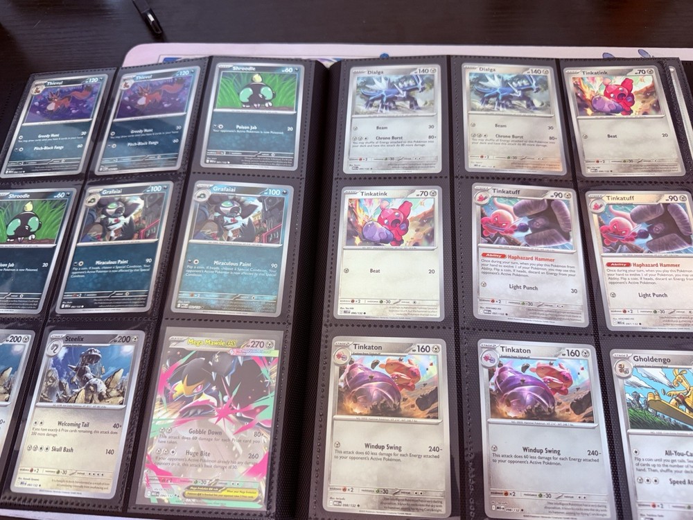Mega Evolution 100% Complete Master Base Set with C/UC/H/RH & EXs