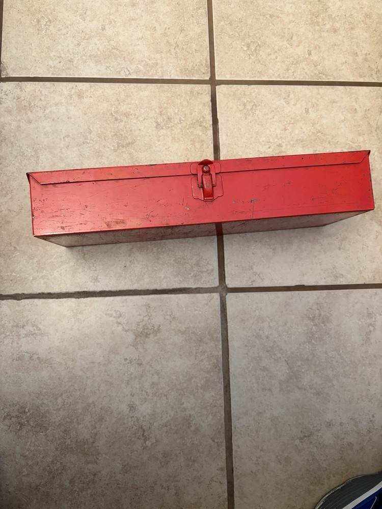 Snap On Kra104 Metal Box Underlined Old Logo