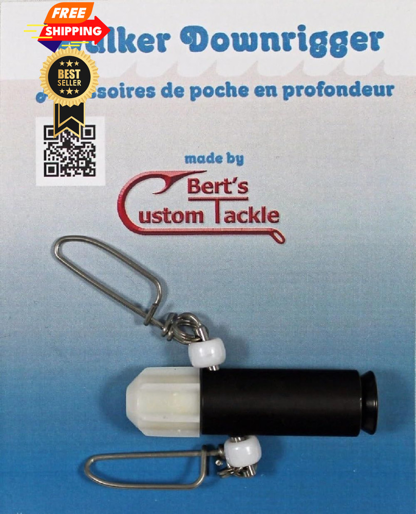 Walker Adjustable Downrigger Line Release black