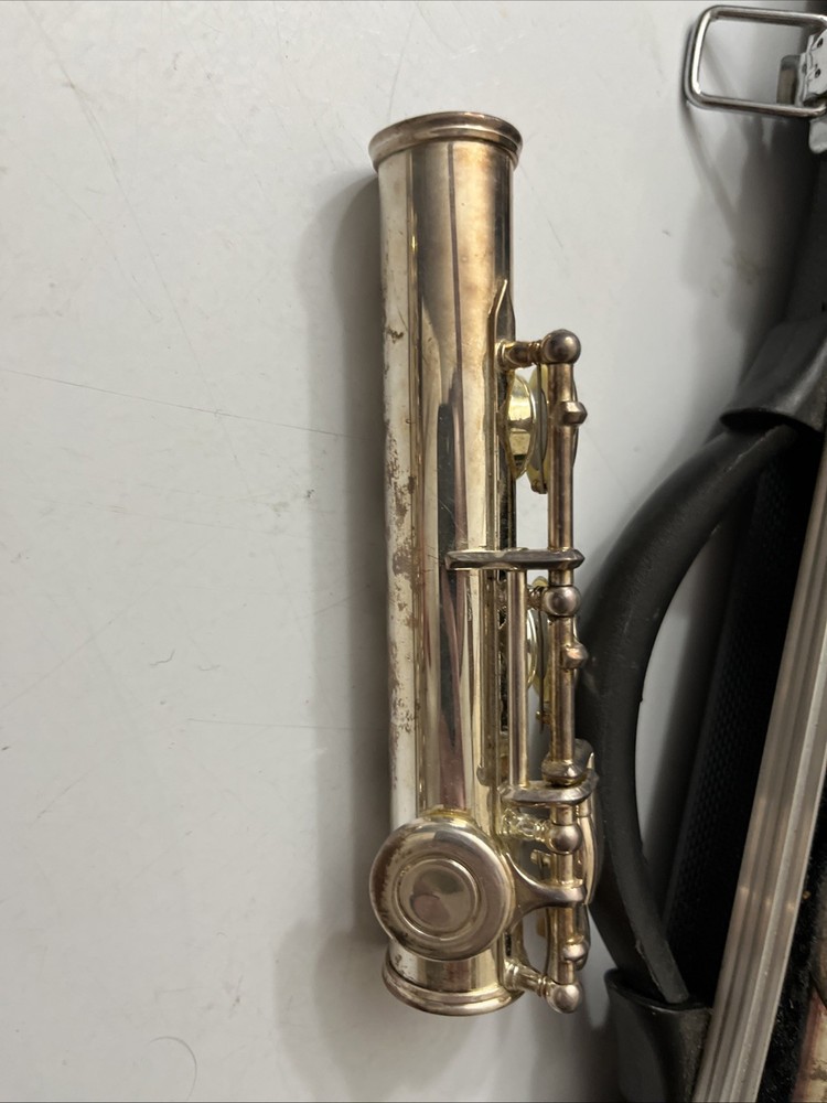 Merano Silver Finish Student Flute With Hard Case