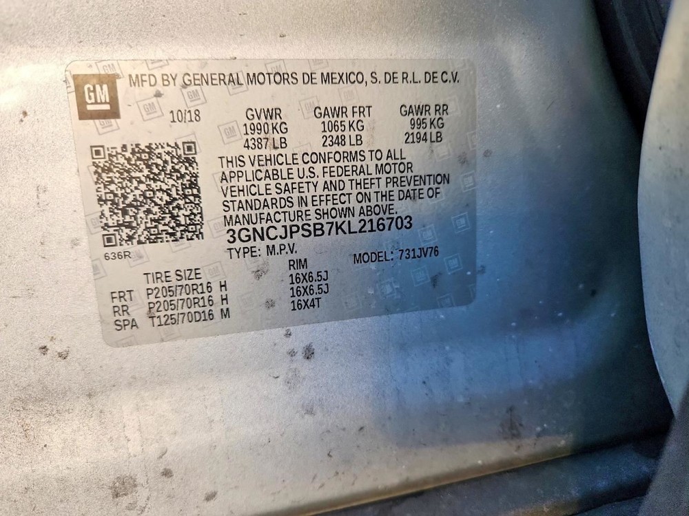 Transfer Case AWD Fits 13-22 ENCORE 2006102