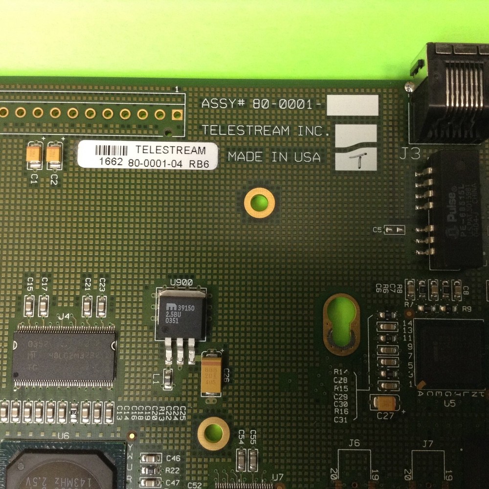 Telestream Clipmail Pro Tfpb Distribution Amplifier Cable Board 80-0001-04