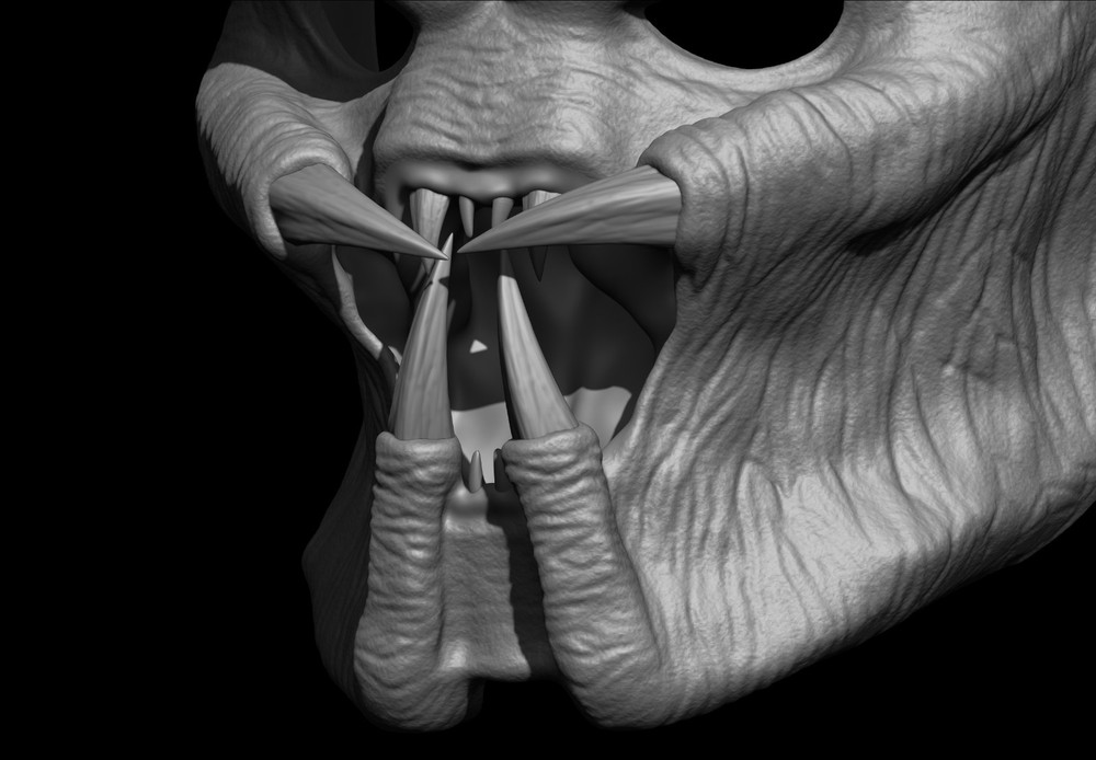 Predator Mask Face Jungle Hunter 1987 scale 1:1 File STL - OBJ for 3D Printer
