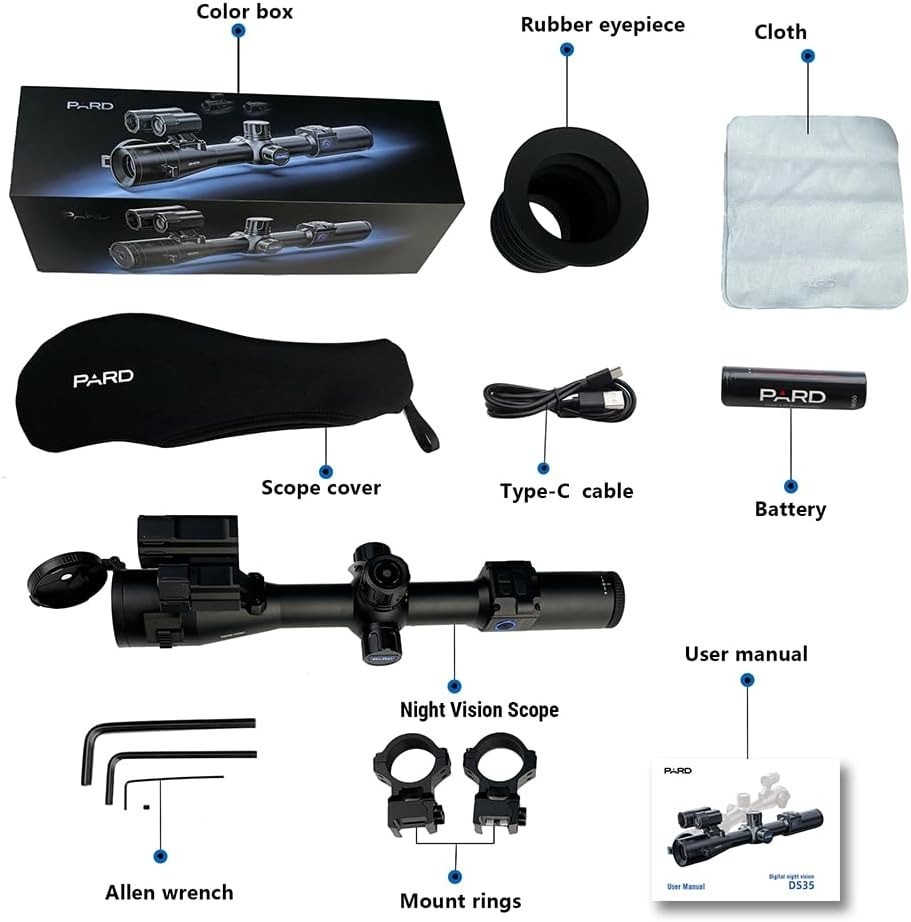 PARD DS35-70RF-850 Night Vision Scope (DS35-70RF/850)
