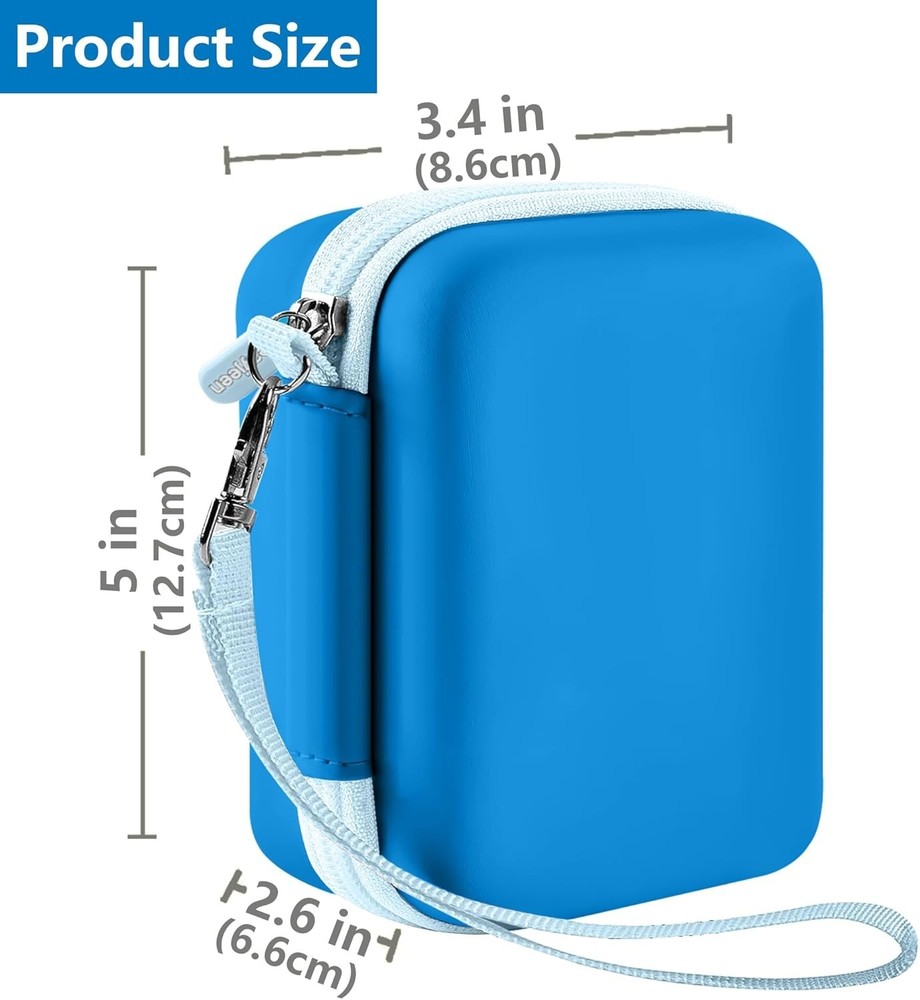 Travel-Friendly Underwater Camera Case with Easy Zip Closure - Hassle-Free