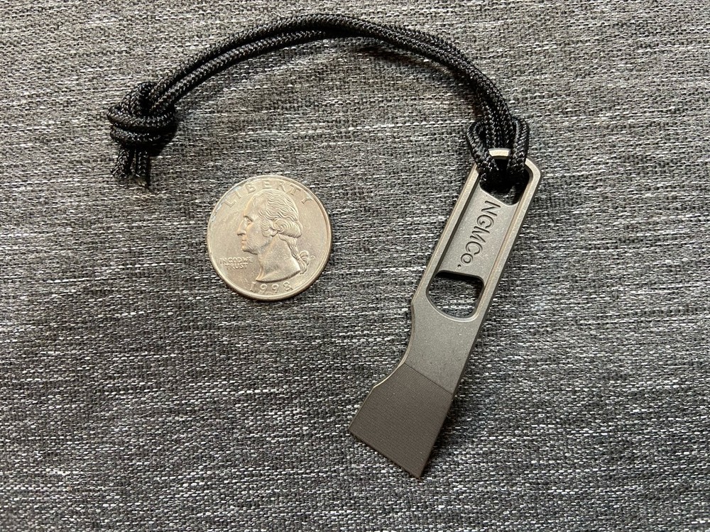 NEW! Nice Guy Machine Co. x TAD "Maggie Sleeper" Titanium EDC Prybar