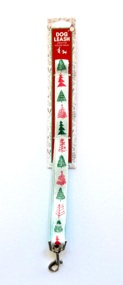 Christmas Trees 3/4"x 48" Dog Leash