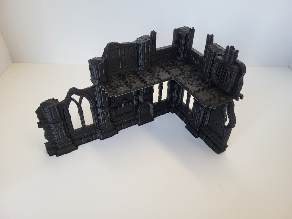 Medium Gothic Ruin Terrain For Tabletop Wargames. (WARHAMMER 40K, KILL TEAM,...