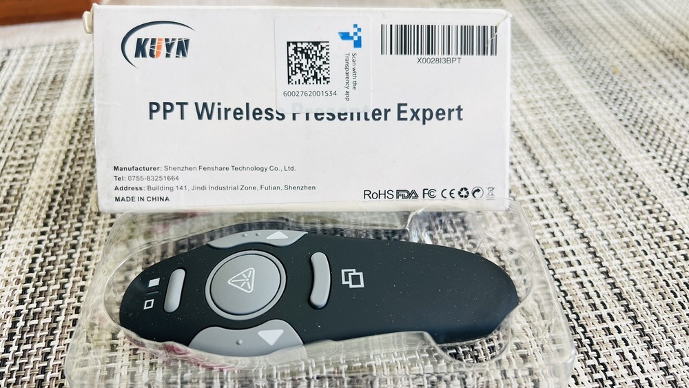 Power point Presentation Remote Wireless USB PPT Presenter Laser Pointer Clicker