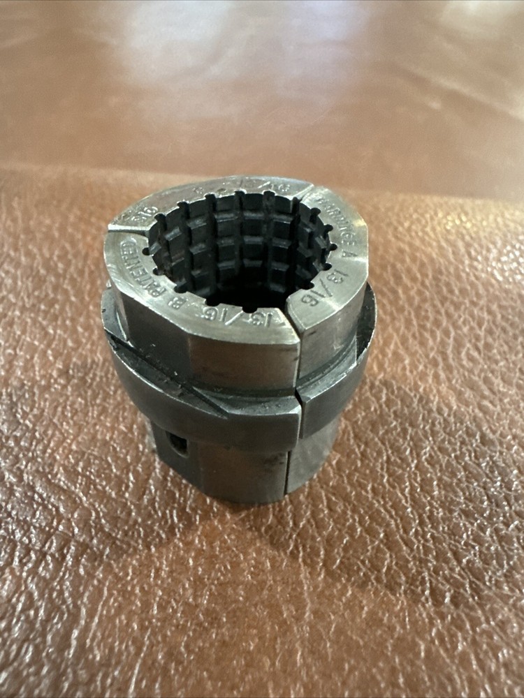 HARDINGE 13/16'' S-10 COLLET PADS SERRATED #PT-5H