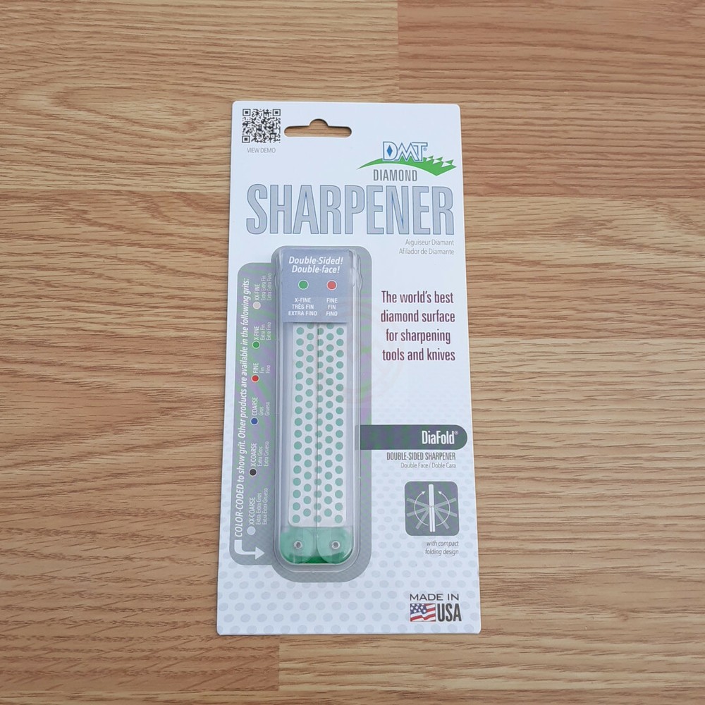 DMT Diafold Diamond Knife Sharpener Double Sided Extra Fine And Fine Grit