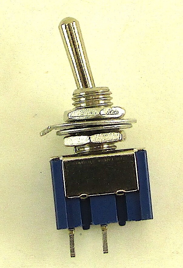Guitar Pickup On / OFF Switch , 2 Position Mini Toggle , 2 Pin SPST