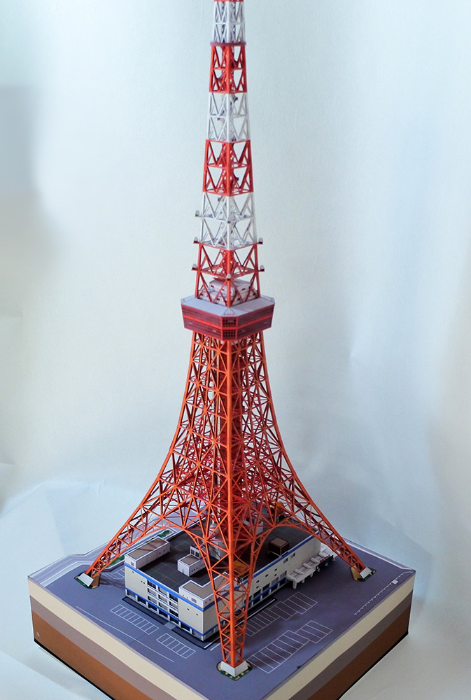Tokyo Tower DIY Handcraft PAPER MODEL KIT