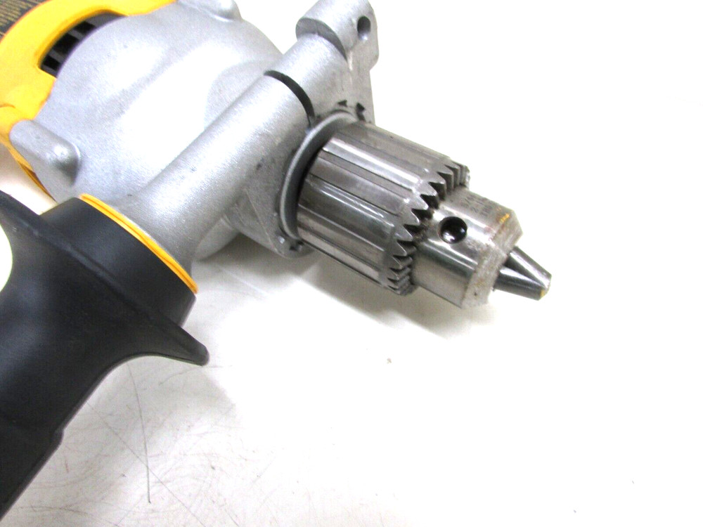 DEWALT TOOLS 1/2” ELECTRIC VSR DRILL, DWD210G, WITH CHUCK KEY & SIDE HANDLE