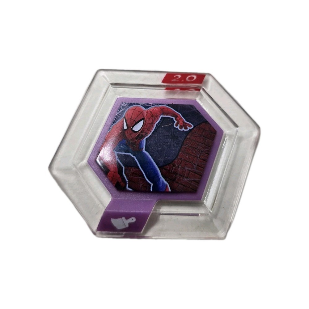 Disney Infinity 2.0 Spider-Man Spider-Sky Power Disc - Marvel Toy Box Sky Hex